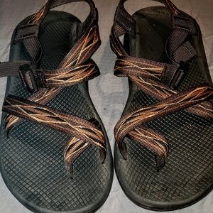 Brown mens chaco sandals